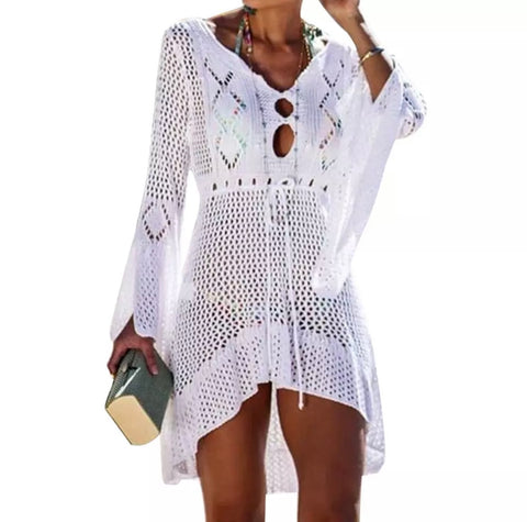 Lace Crochet Cover Up